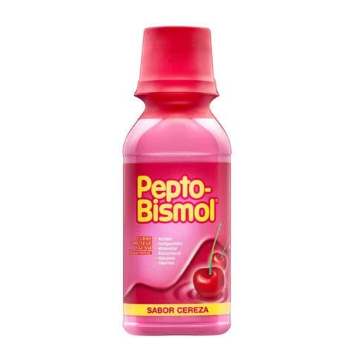 Pepto-bismol Sab. Cereza Susp. Fco. 118 Ml. 1.75 G/100 Ml.