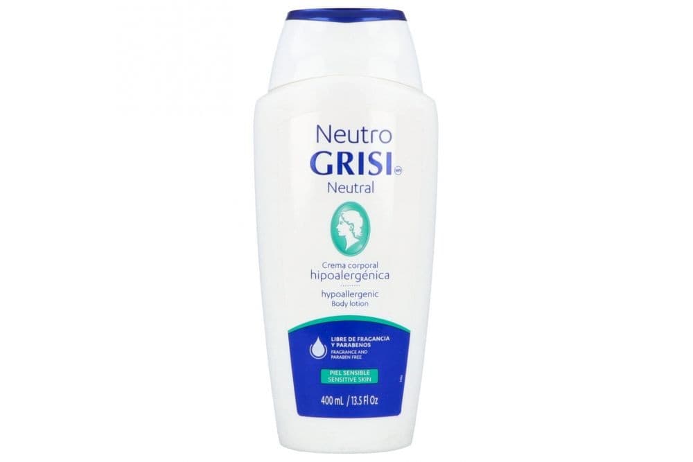 Neutro Grisi Neutral Crema Corporal Hipoalergénica Piel Sensible 400 Ml.