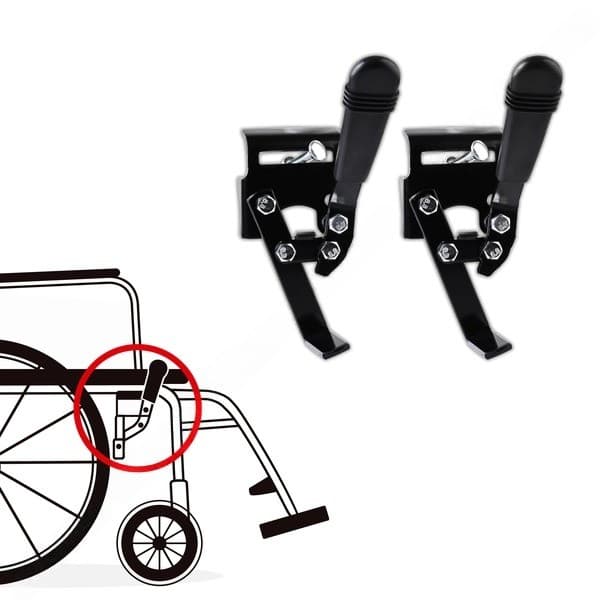 Sistema de Freno para Silla de Ruedas C/2 Pzs.