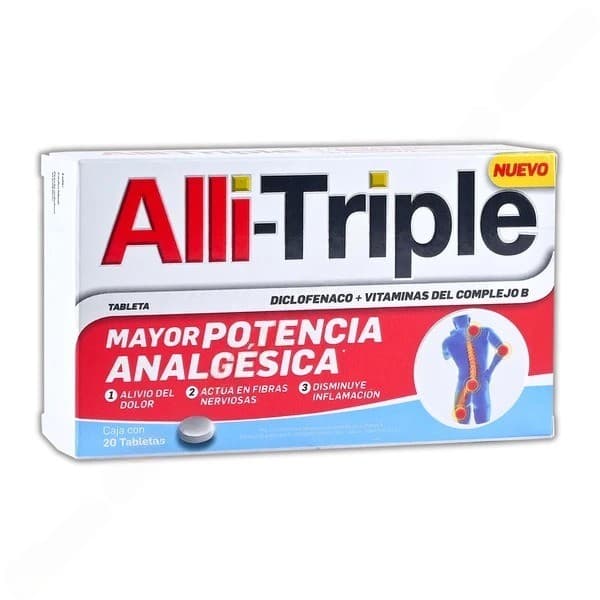 Alli-triple C/20 Tabs. 50/0.25/50/50 Mg.