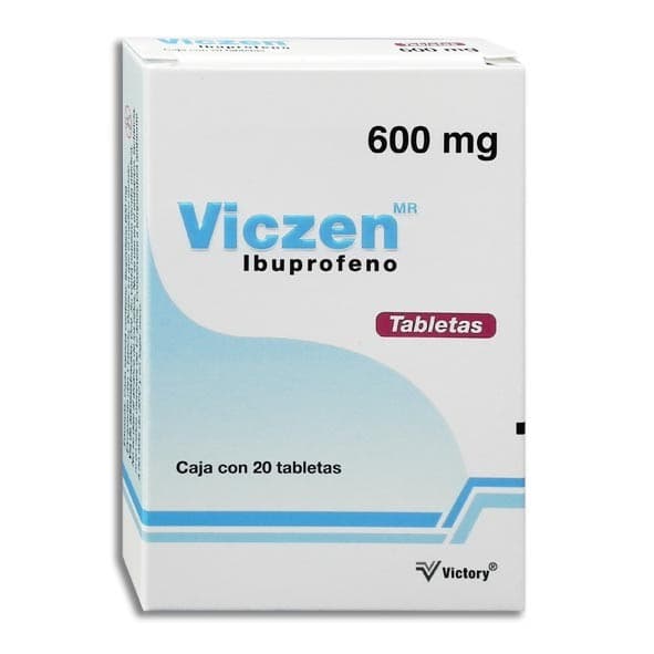 Viczen Caja C/20 Tabs. 600 Mg.