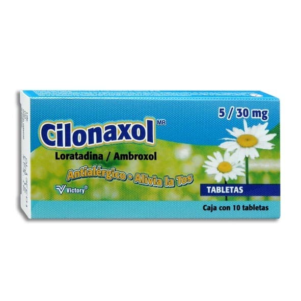 Cilonaxol C/10 Tabs. 5/30 Mg.