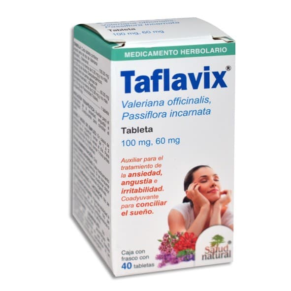 Taflavix Cja/fco. C/40 Tabs. 100/60 Mg.