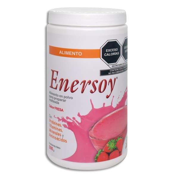 Enersoy Polvo Sab. Fresa Bote C/500 G.