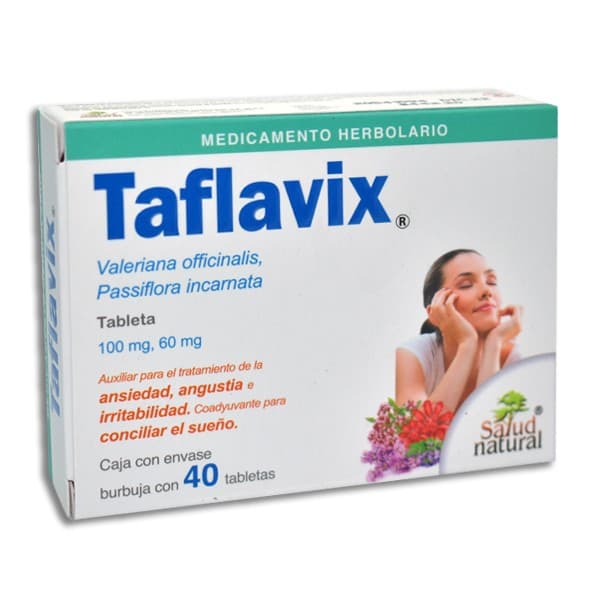Taflavix Cja. C/40 Tabs. 100/60 Mg.