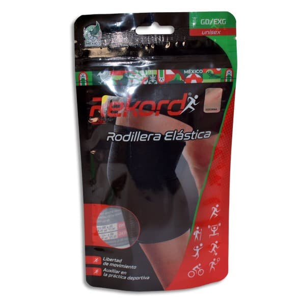 Rodillera Elast. Deportiva "rekord" Unisex T: Gd/exg. (40-42cm). C/1 Pza.