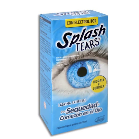 Splash Tears Sol. Oft. Fco. Gotero 15 Ml. 1/2 Mg 1 Ml.