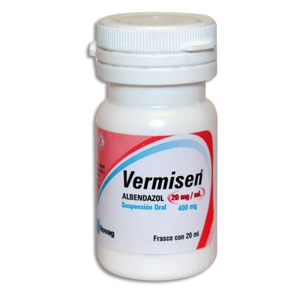 Vermisen Susp. Fco. 20 Ml. 400 Mg/20 Ml.