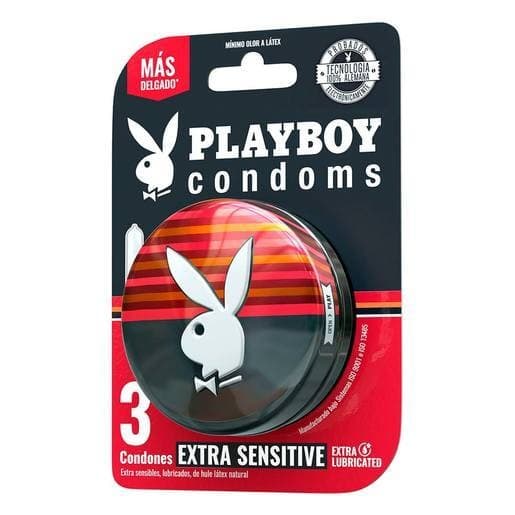Playboy Extra Sensitive Blister C/3 Condones.