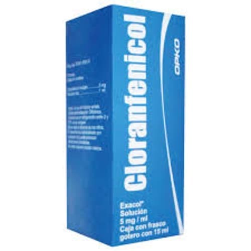 Cloranfenicol (opko) Sol. Oftálmica Fco. Gotero 15 Ml. 5 Mg/1 Ml.