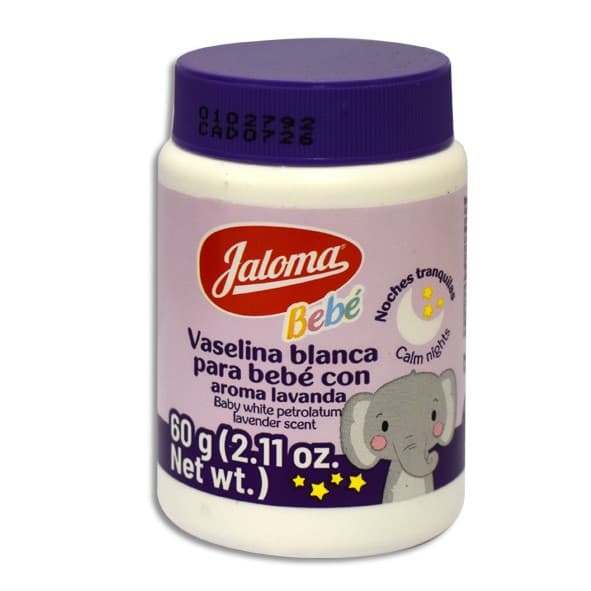 Vaselina Blanca para Bebé (jaloma) Aroma Lavanda Tarro C/60 G.
