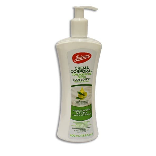 Crema Corporal Hidratante C/ac. de Olivo (jaloma) Fco. 400 Ml.