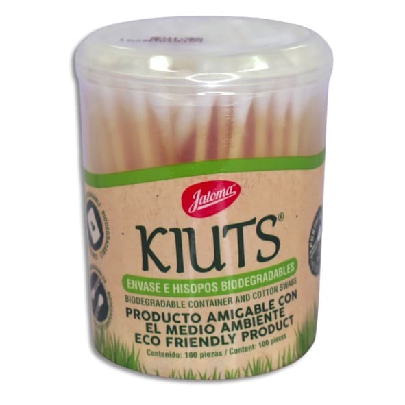 Kiuts Multiaplicadores Biodegradables Tarro Blanco C/100 Pzs.