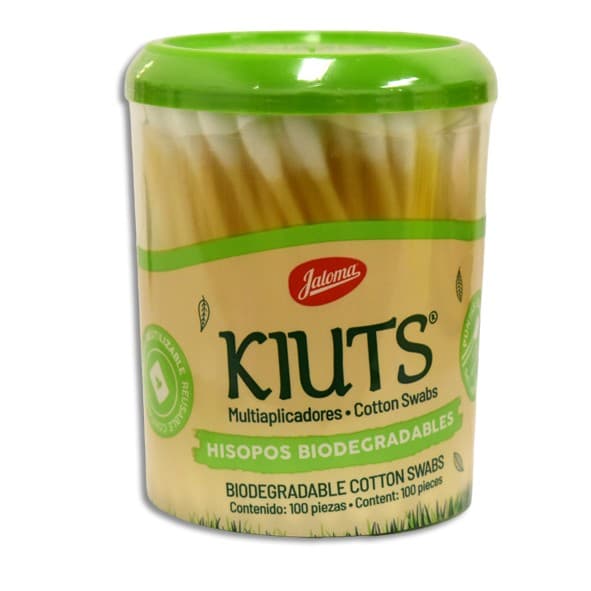 Kiuts Multiaplicadores Biodegradables Tarro Verde C/100 Pzs.