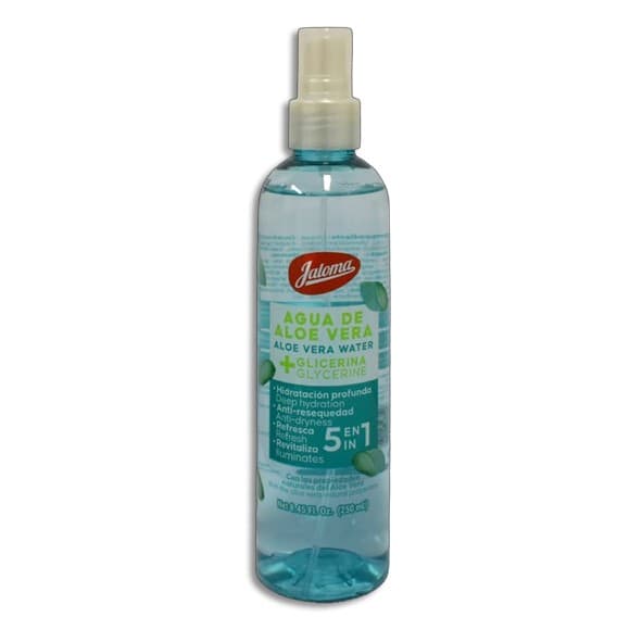 Agua de Aloe Vera+glicerina (jaloma) Loción Facial Fco. 250 Ml.