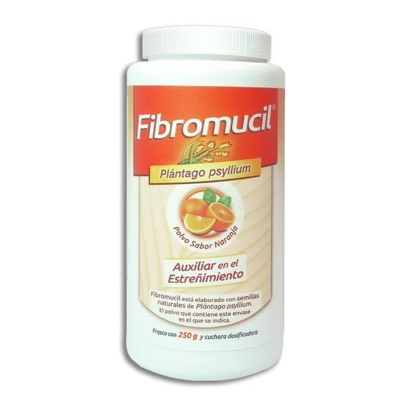 Fibromucil Polvo Sab. Naranja Fco. 250 G. 31.49 G/100 G.