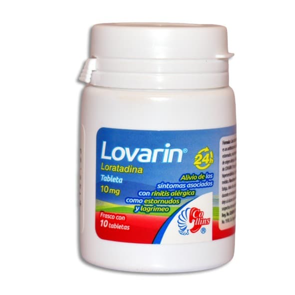 Lovarin 24h Fco. C/10 Tabs. 10 Mg.