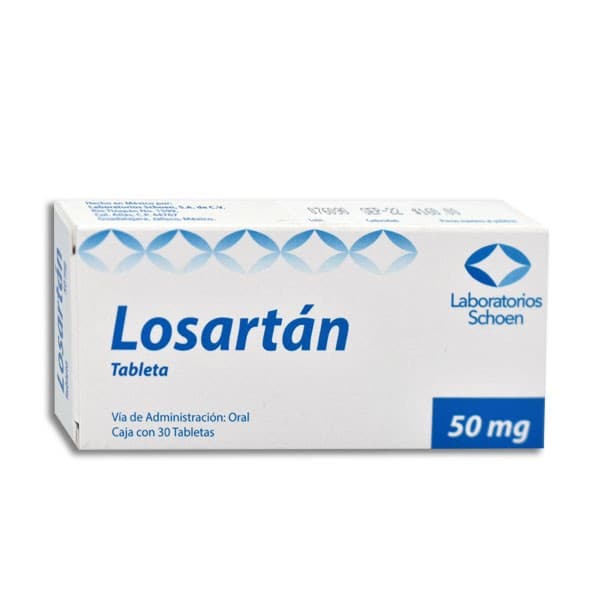 Losartán (schoen) C/30 Tabs. 50 Mg.
