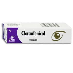 Cloranfenicol (grin) Ungüento Oft. Tubo C/5 G. 5 Mg/1 G.