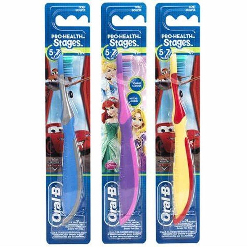 Cepillo Dental (oral-b) Stages 3+años Niña Blister C/1 Pza.