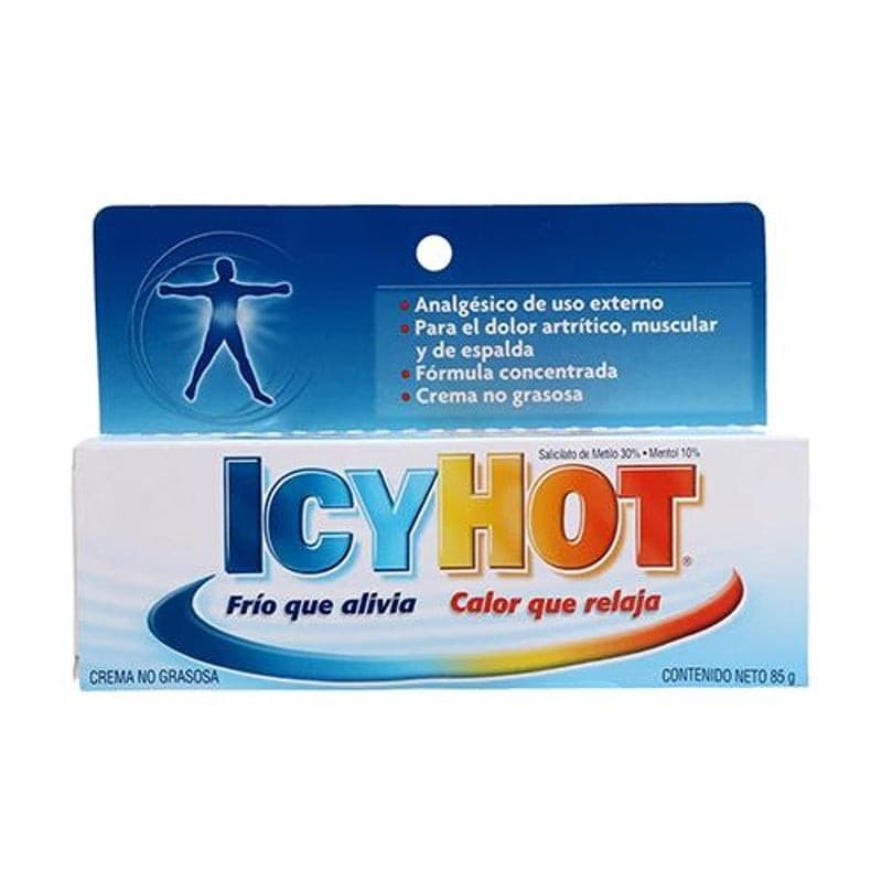 Icy Hot Crema Tubo C/85 G. 30-10 G/100 G.