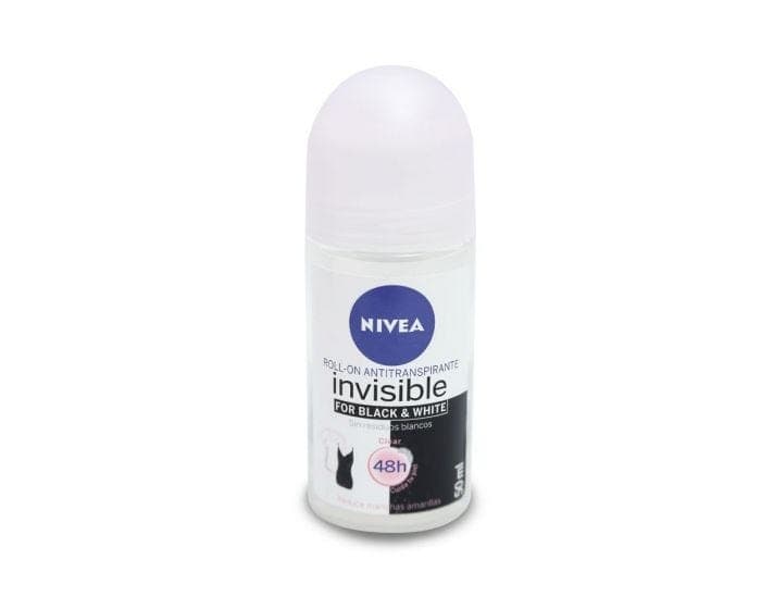 Nivea Black & White Invisible 48h Roll-on Antitranspirante 50 Ml.