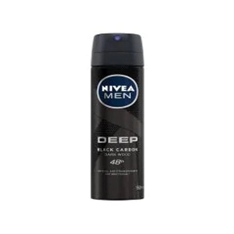 Nivea Men Desodorante Deep Dark Wood 72h Aerosol 150 Ml.