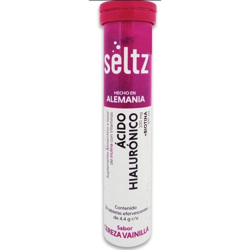 Ácido Hialurónico+biotina (seltz) Tubo C/20 Tabs. Efervs. Sab. Cza-vlla. 4.4 G.