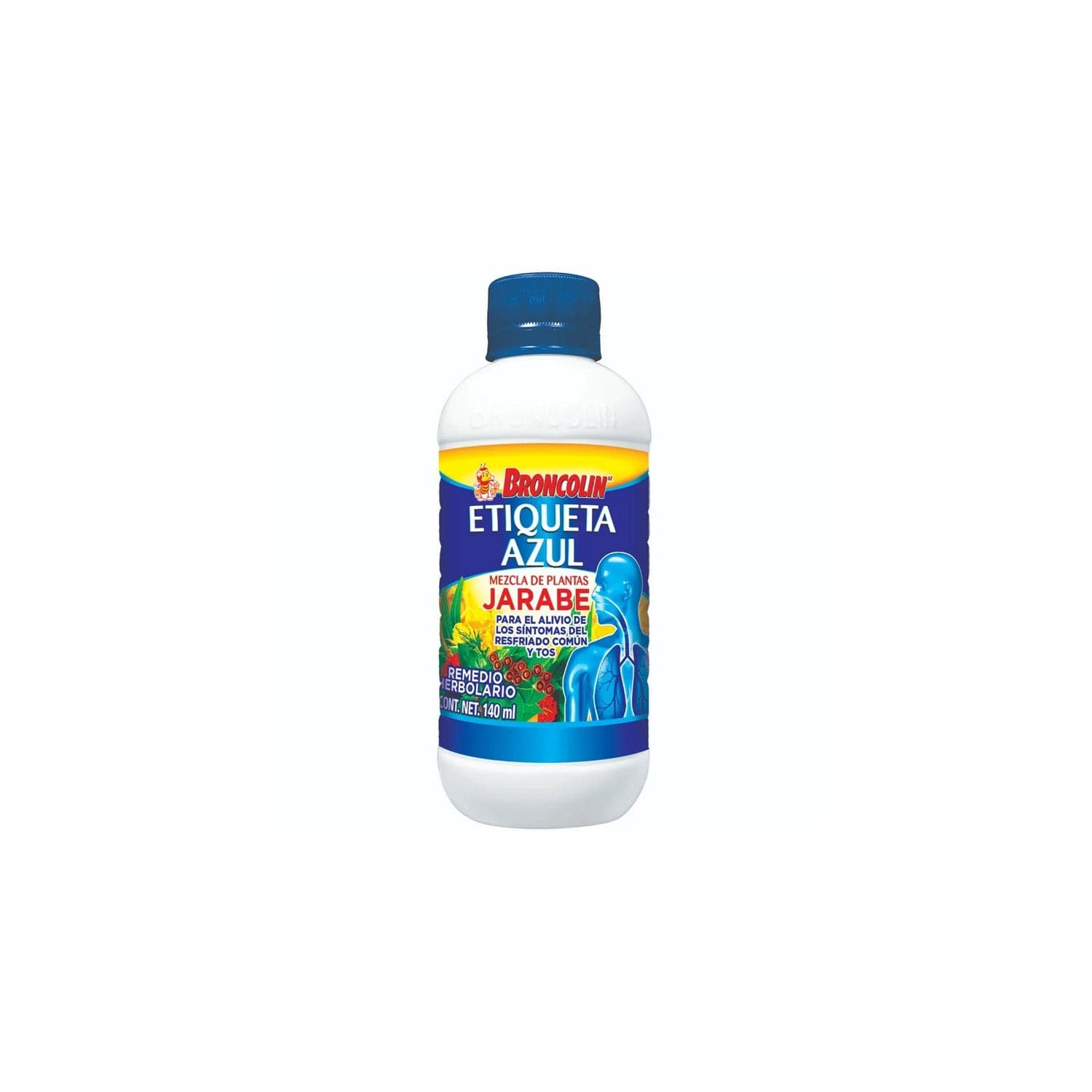 Broncolin Etiqueta Azul Jarabe Fco. 140 Ml.