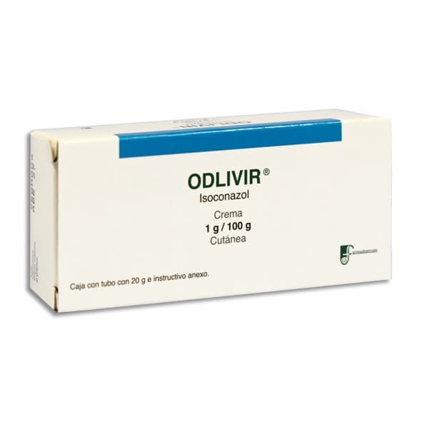 Odlivir Crema Tubo C/20 G. 1 G/100 G.
