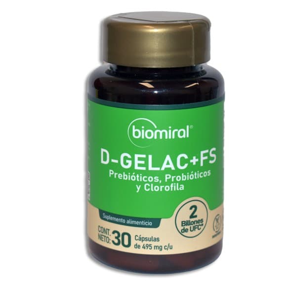 D-gelac+fs C/30 Caps. 495 Mg.