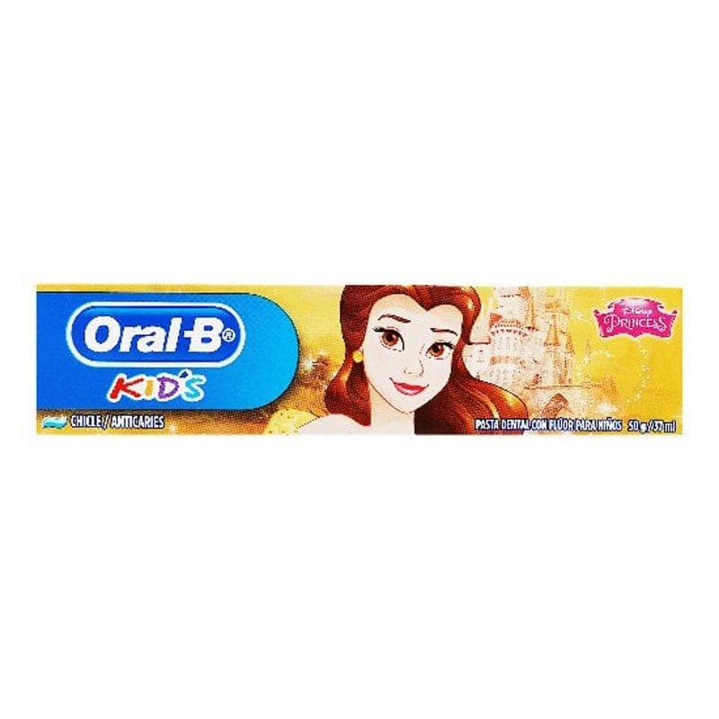 Oral-b Kid´s "princess" Pasta Dental Sab. Chicle Tubo 50 G/37 Ml.