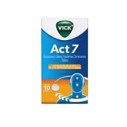 Act 7 Gripa C/10 Tabs. 500/25/5/4 Mg.