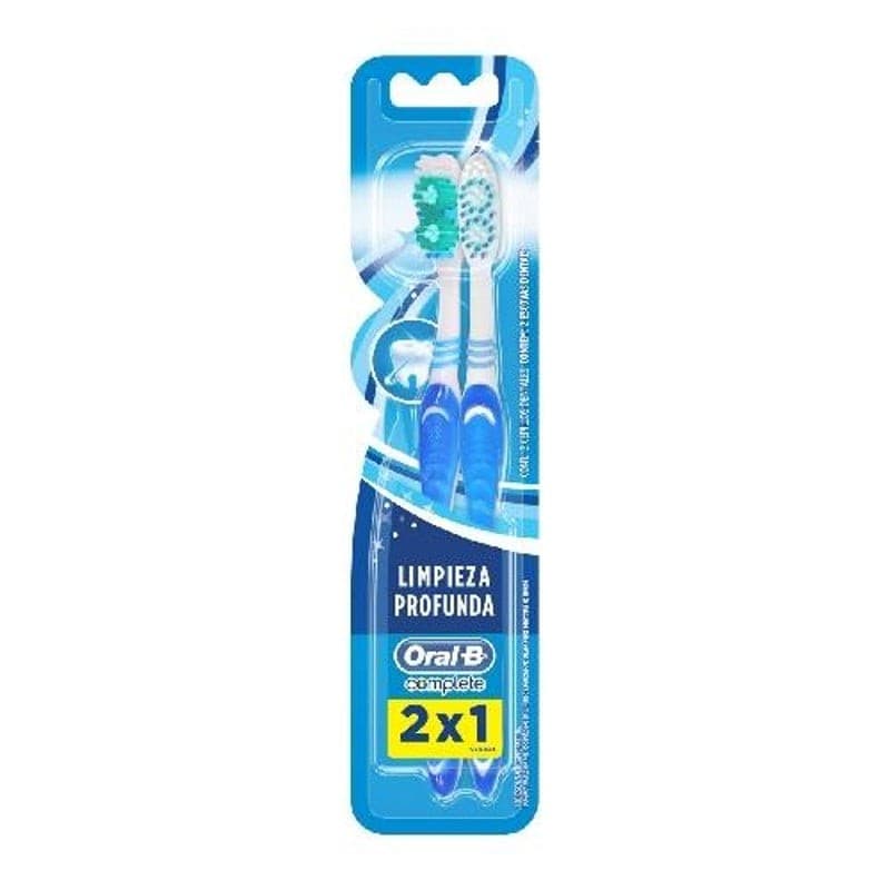 Cepillo Dental (oral-b) Complete Medio-40 Blister (2 Pack).