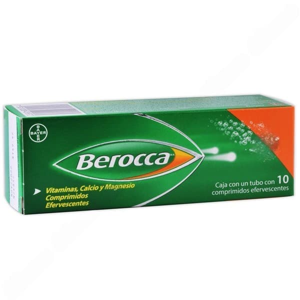 Berocca C/10 Comps. Efervescentes.