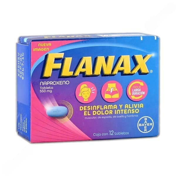 Flanax Cólicos C/12 Tabs. 550 Mg.
