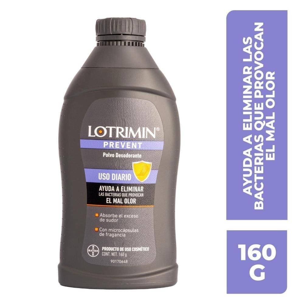 Lotrimin Prevent Polvo Desodorante Uso Diario Fco. 160 G.
