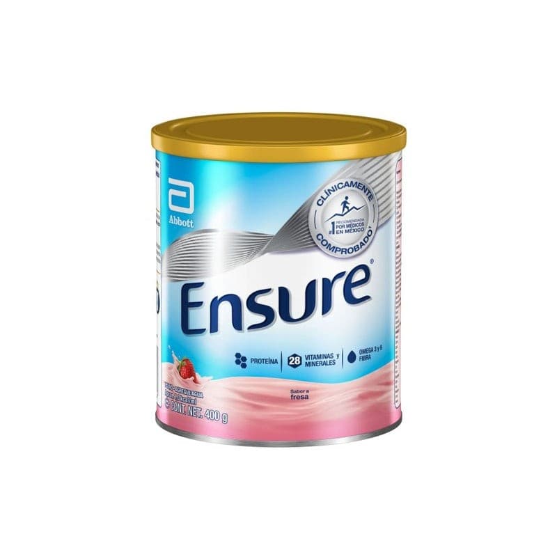 Ensure Polvo Sab. Fresa Lata 400 G. 1.0 Kcal/1 Ml.