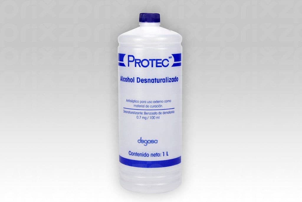 Alcohol Etílico Desnaturalizado (protec) 70% Fco. 1000 Ml.
