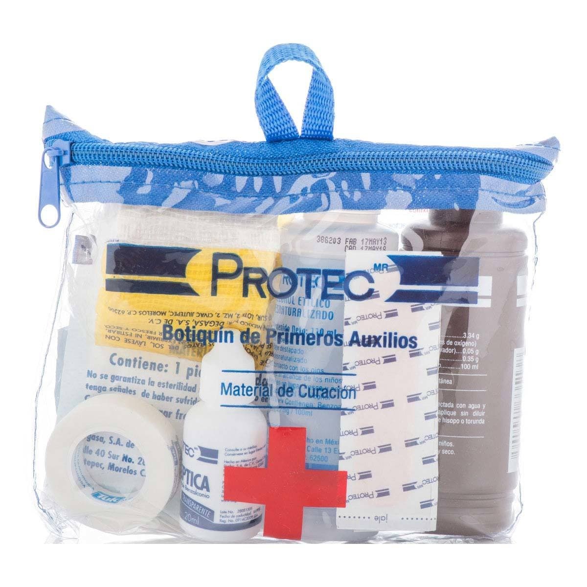 Botiquín Primeros Auxilios (protec) Bolsa C/13 Pzs.