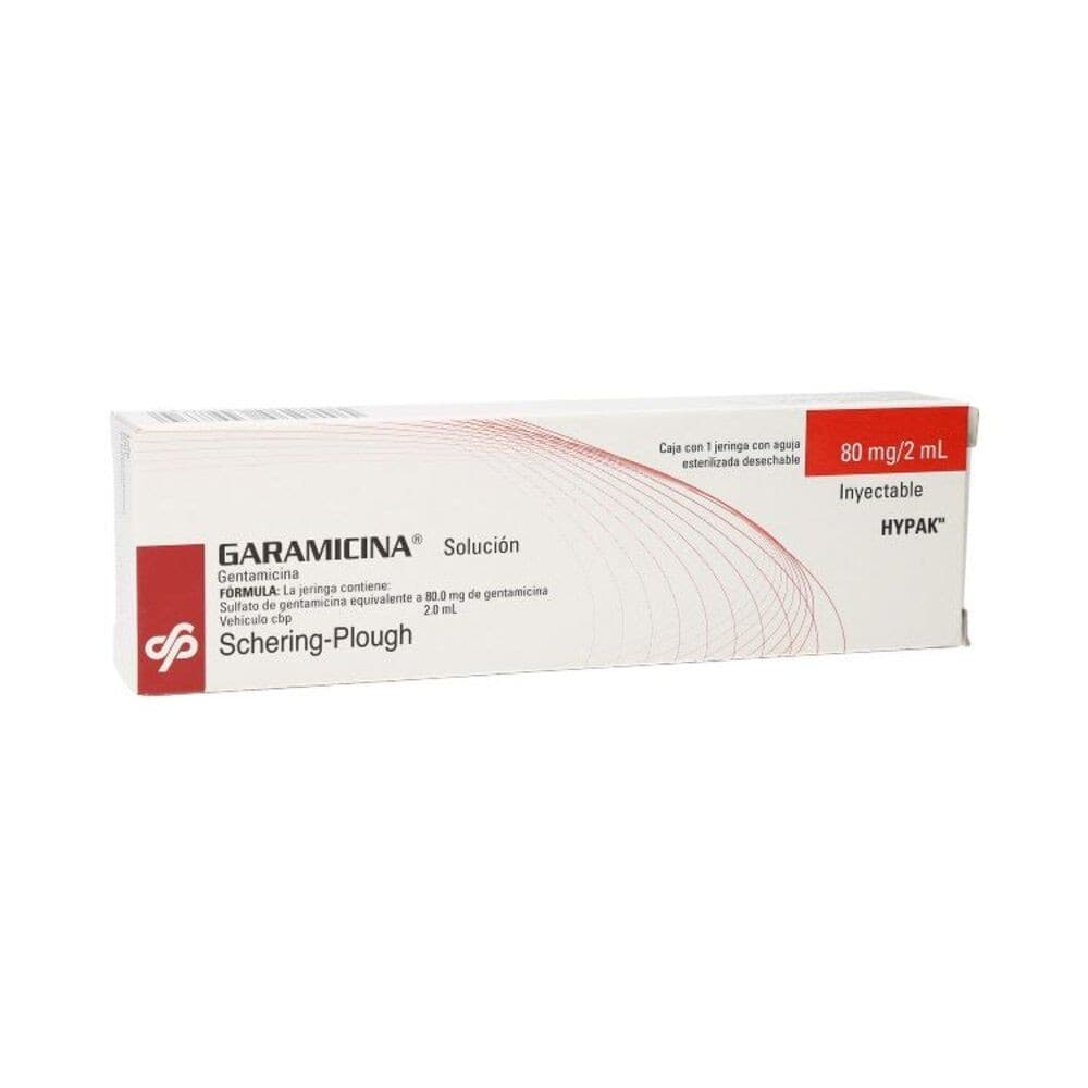 Garamicina Sol. Iny. C/1 Jga. Prellenada 80 Mg/2ml.