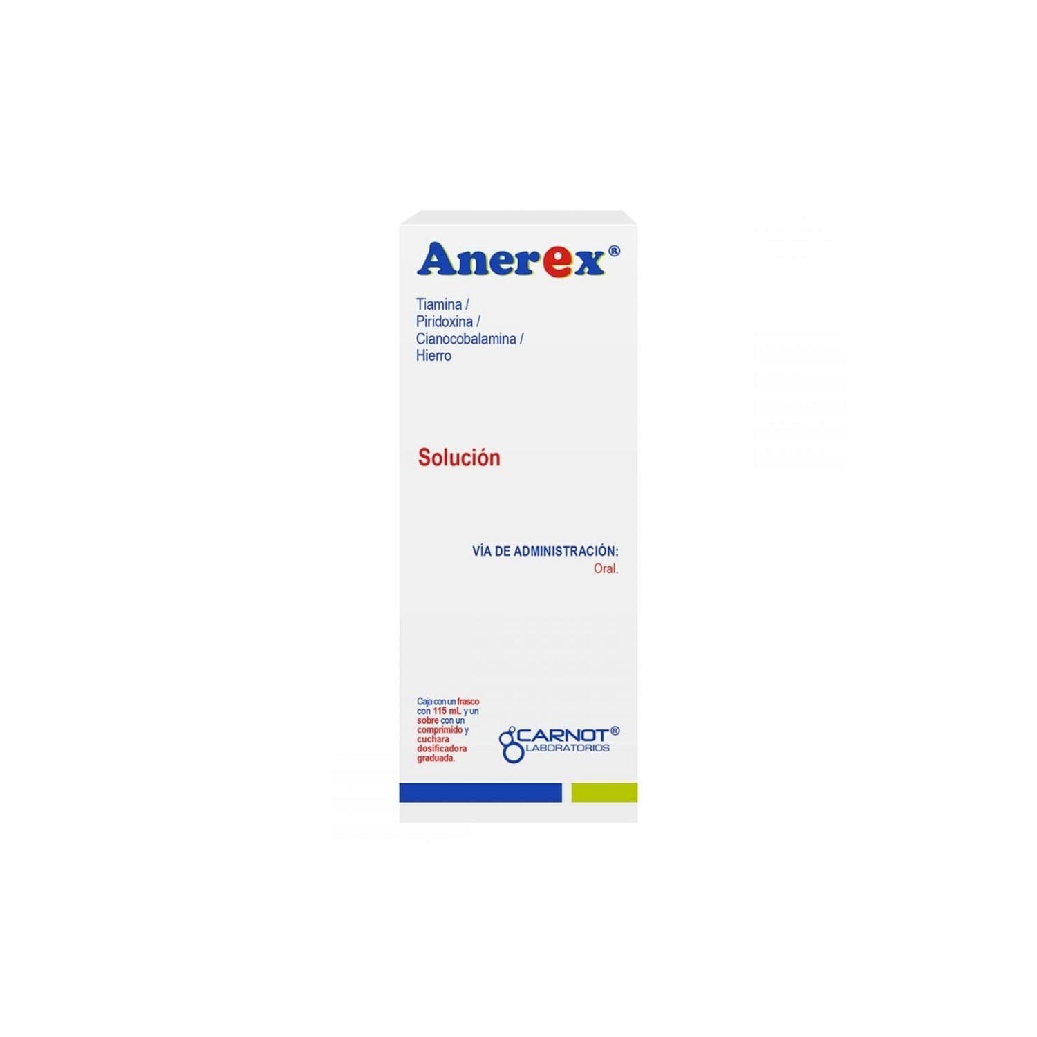 Anerex Solución Fco. 115 Ml. y Sobre C/1 Comprimido.