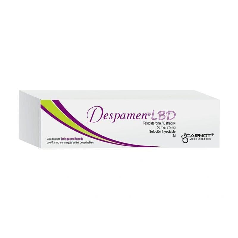 Despamen Lbd Sol. Iny. C/1 Jga. Prellenada 50-2.5 Mg/0.5 Ml.