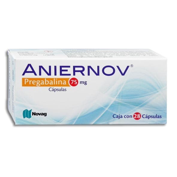 Aniernov C/28 Caps. 75 Mg.