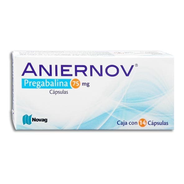 Aniernov C/14 Caps. 75 Mg.