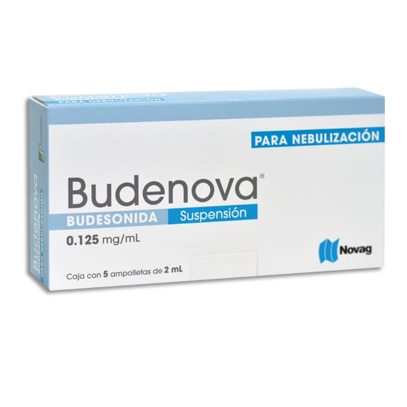 Budenova Susp. P/nebn. C/5 Amptas. 2 Ml. 0.125 Mg/1 Ml. (0.250 Mg/2 Ml).
