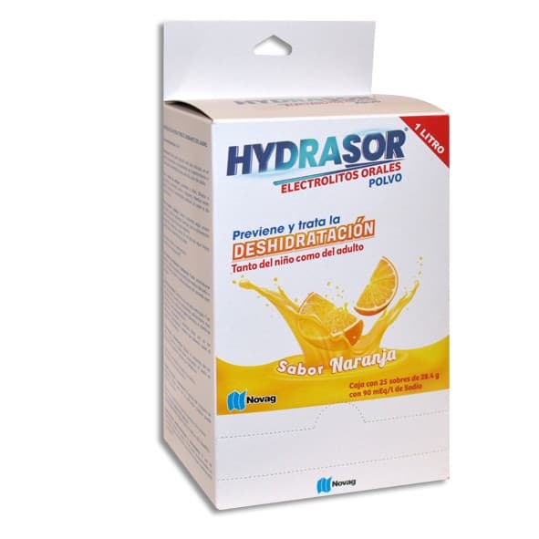 Hydrasor Polvo "sab. Naranja" Exhib. C/25 Sobs. 28.4 G. P/1 L.