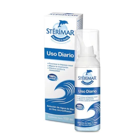 Stérimar Uso Diario Sol. Humidificante Nasal Spray Fco. 100 Ml.