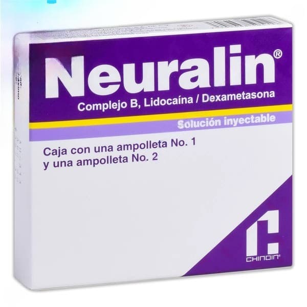 Neuralin Sol. Iny. C/2 Amptas. (1-2) 200-100-5-30-4 Mg/3 Ml.