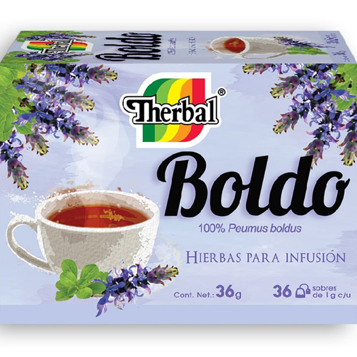 Boldo P/infusión C/36 Sobs. 1 G.